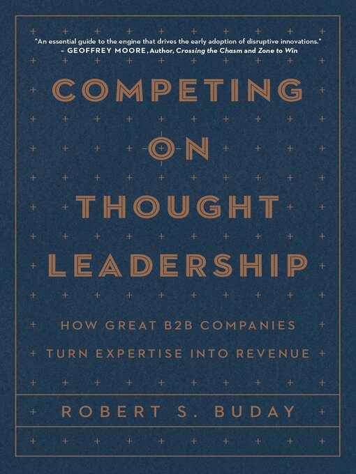 Cover image for Competing on Thought Leadership